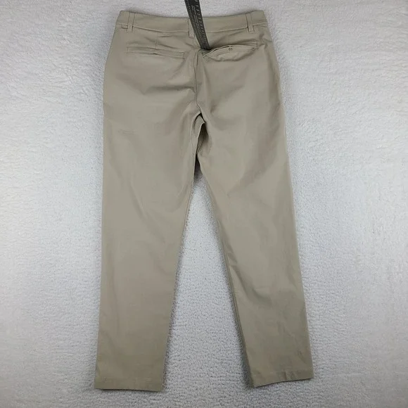 Lululemon Pants Mens 32x30 Beige Slim Activewear Performance Tech LM5AO5S *